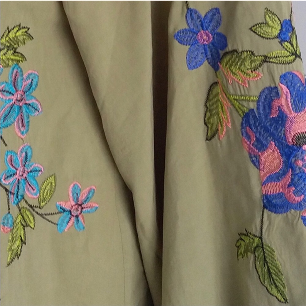 NEW Boho Gypsy Embroidered Robe Kimono Cover Up - Picture 7 of 7